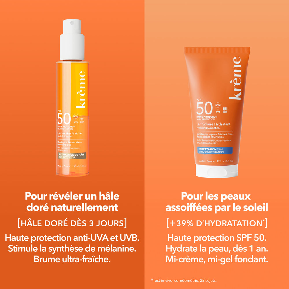 Duo Protection Bronzante et Hydratante